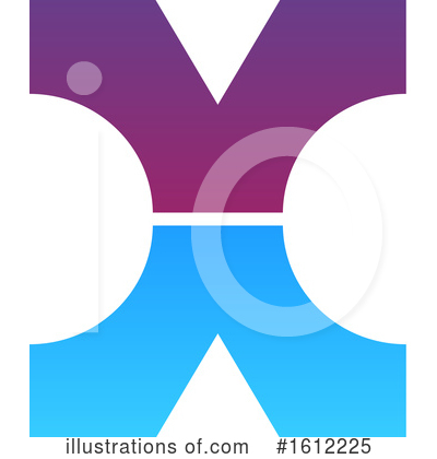 Letter X Clipart #1612225 by Vector Tradition SM