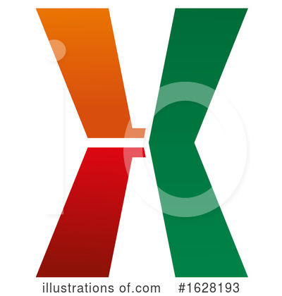 Royalty-Free (RF) Letter X Clipart Illustration by Vector Tradition SM - Stock Sample #1628193
