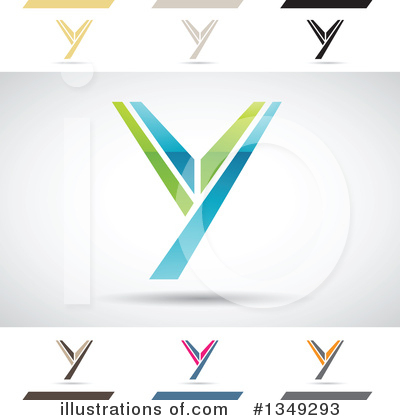 Royalty-Free (RF) Letter Y Clipart Illustration by cidepix - Stock Sample #1349293