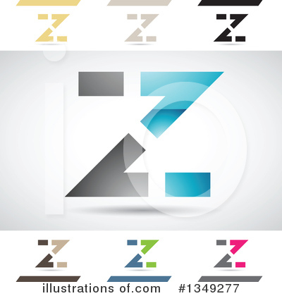 Royalty-Free (RF) Letter Z Clipart Illustration by cidepix - Stock Sample #1349277