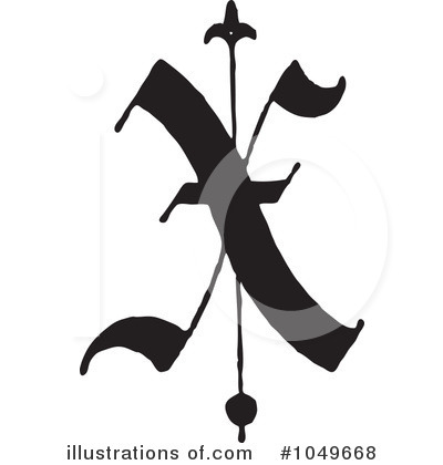 Royalty-Free (RF) Letters Clipart Illustration by BestVector - Stock Sample #1049668
