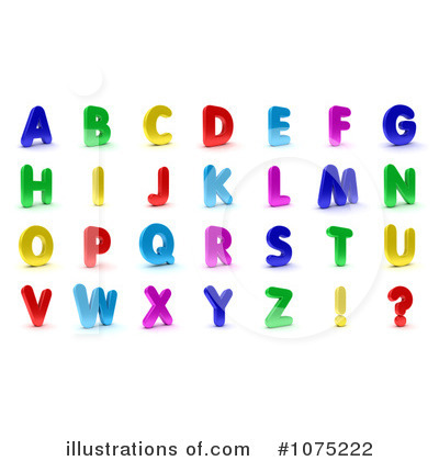 Alphabet Clipart #1075222 by stockillustrations
