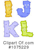 Letters Clipart #1075229 by BNP Design Studio