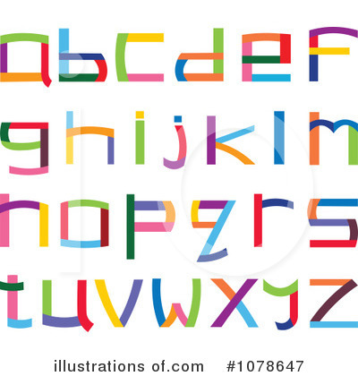 Royalty-Free (RF) Letters Clipart Illustration by yayayoyo - Stock Sample #1078647