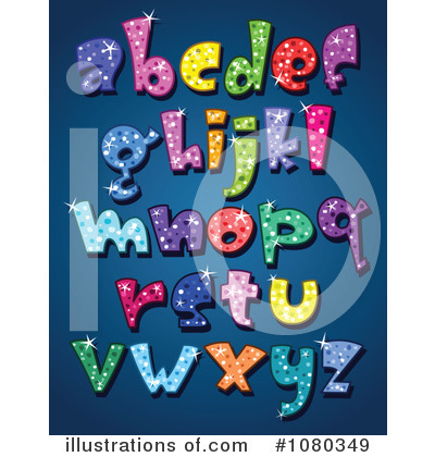 Royalty-Free (RF) Letters Clipart Illustration by yayayoyo - Stock Sample #1080349