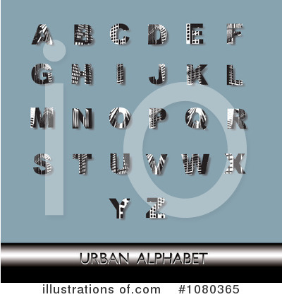Alphabet Clipart #1080365 by Eugene