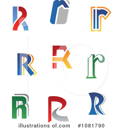 Royalty-Free (RF) Letters Clipart Illustration by Vector Tradition SM - Stock Sample #1081790