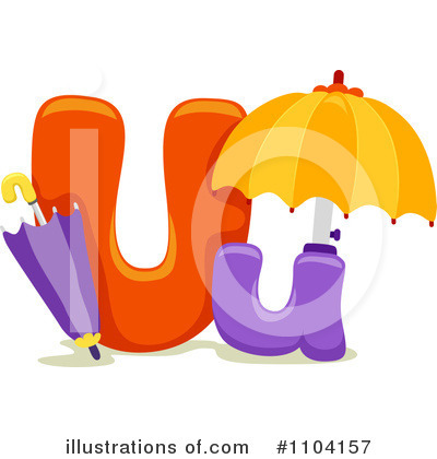 Umbrellas Clipart #1104157 by BNP Design Studio