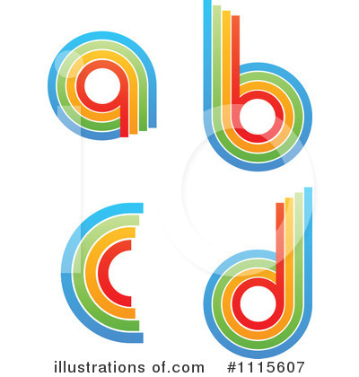 Royalty-Free (RF) Letters Clipart Illustration by Andrei Marincas - Stock Sample #1115607