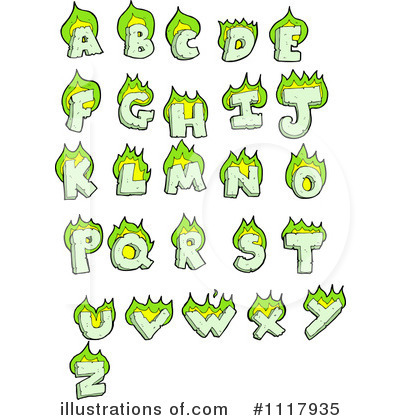 Royalty-Free (RF) Letters Clipart Illustration by lineartestpilot - Stock Sample #1117935