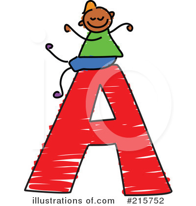Royalty-Free (RF) Letters Clipart Illustration by Prawny - Stock Sample #215752