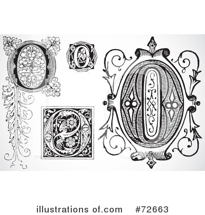 Royalty-Free (RF) Letters Clipart Illustration by BestVector - Stock Sample #72663