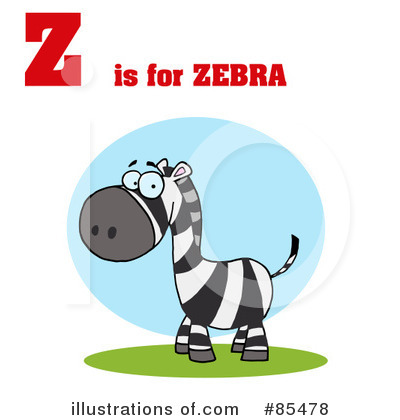 Zebra Clipart #85478 by Hit Toon