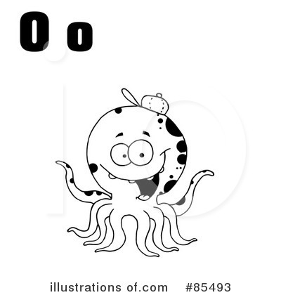 Octopus Clipart #85493 by Hit Toon
