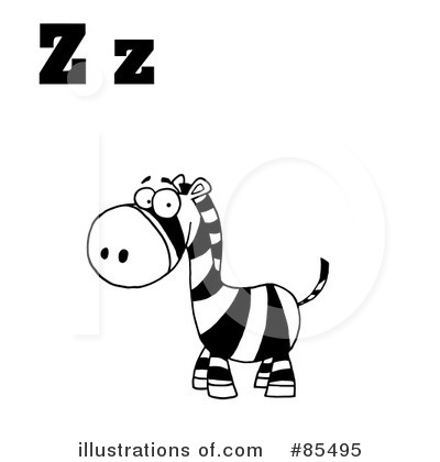 Zebra Clipart #85495 by Hit Toon