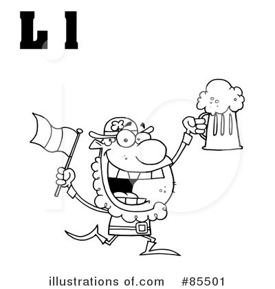 Royalty-Free (RF) Letters Clipart Illustration by Hit Toon - Stock Sample #85501