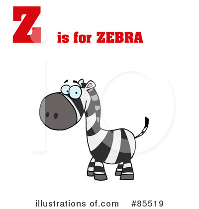Zebra Clipart #85519 by Hit Toon