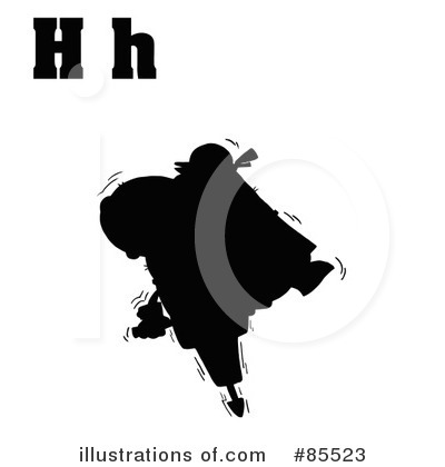 Royalty-Free (RF) Letters Clipart Illustration by Hit Toon - Stock Sample #85523