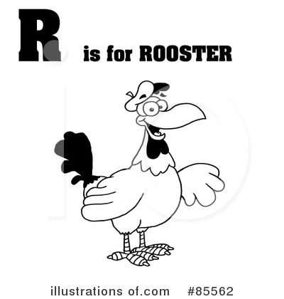 Royalty-Free (RF) Letters Clipart Illustration by Hit Toon - Stock Sample #85562