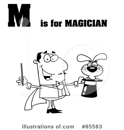 Magician Clipart #85563 by Hit Toon