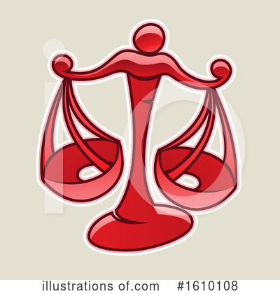 Royalty-Free (RF) Libra Clipart Illustration by cidepix - Stock Sample #1610108