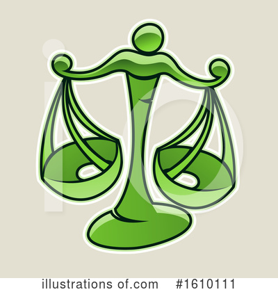 Royalty-Free (RF) Libra Clipart Illustration by cidepix - Stock Sample #1610111