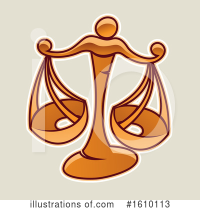 Royalty-Free (RF) Libra Clipart Illustration by cidepix - Stock Sample #1610113