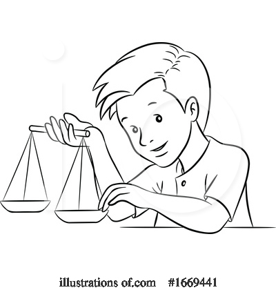 Royalty-Free (RF) Libra Clipart Illustration by cidepix - Stock Sample #1669441