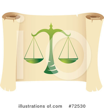 Royalty-Free (RF) Libra Clipart Illustration by cidepix - Stock Sample #72530