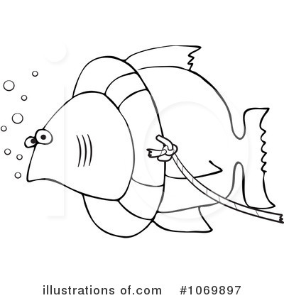 Royalty-Free (RF) Life Buoy Clipart Illustration by djart - Stock Sample #1069897