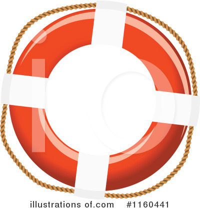 Life Buoy Clipart #1160441 by Vector Tradition SM