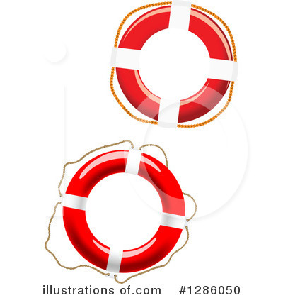 Royalty-Free (RF) Life Buoy Clipart Illustration by Vector Tradition SM - Stock Sample #1286050