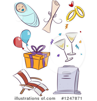 Royalty-Free (RF) Life Events Clipart Illustration by BNP Design Studio - Stock Sample #1247871