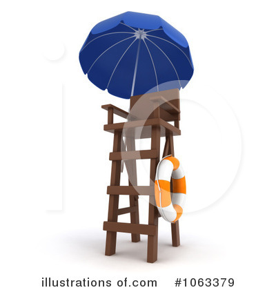 Royalty-Free (RF) Lifeguard Clipart Illustration by BNP Design Studio - Stock Sample #1063379