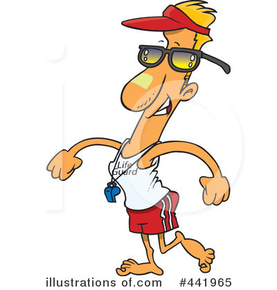 Lifeguard Clipart #441965 by toonaday