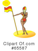 Lifeguard Clipart #65587 by Dennis Holmes Designs