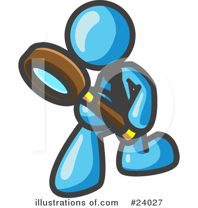 Magnifying Glass Clipart #24027 by Leo Blanchette