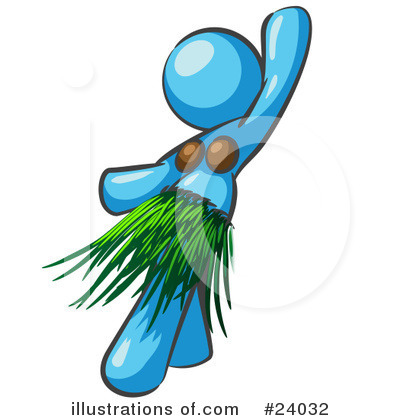 Luau Clipart #24032 by Leo Blanchette