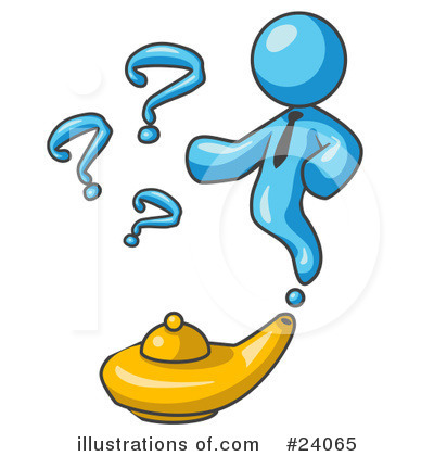 Questions Clipart #24065 by Leo Blanchette