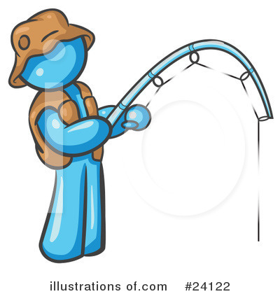 Royalty-Free (RF) Light Blue Collection Clipart Illustration by Leo Blanchette - Stock Sample #24122