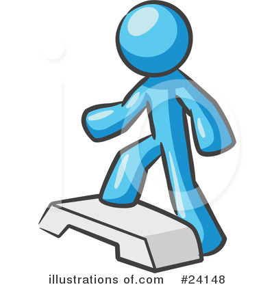 Exercising Clipart #24148 by Leo Blanchette