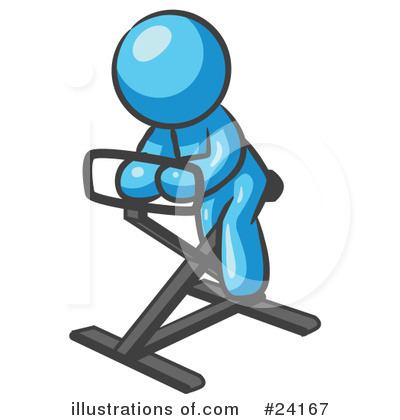 Exercising Clipart #24167 by Leo Blanchette