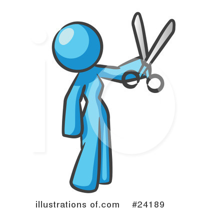 Scissors Clipart #24189 by Leo Blanchette