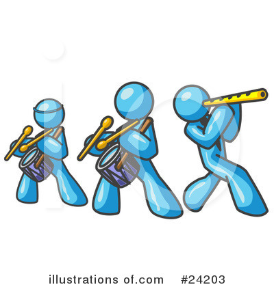 Band Clipart #24203 by Leo Blanchette