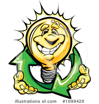 Lightbulb Clipart #1099420 by Chromaco