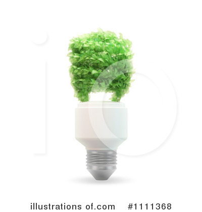 Royalty-Free (RF) Light Bulb Clipart Illustration by Mopic - Stock Sample #1111368