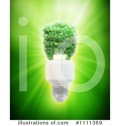Royalty-Free (RF) Light Bulb Clipart Illustration by Mopic - Stock Sample #1111369