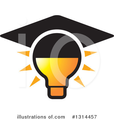 Royalty-Free (RF) Light Bulb Clipart Illustration by Lal Perera - Stock Sample #1314457