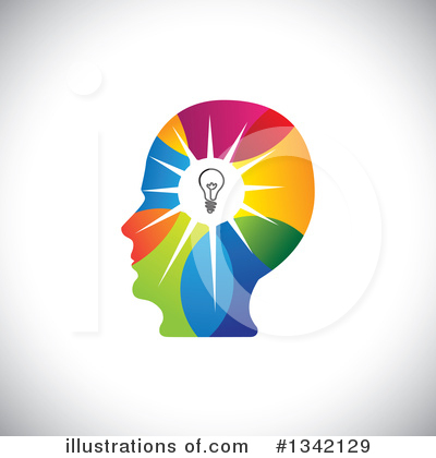 Royalty-Free (RF) Light Bulb Clipart Illustration by ColorMagic - Stock Sample #1342129