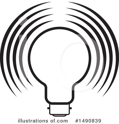 Lightbulb Clipart #1490839 by Lal Perera